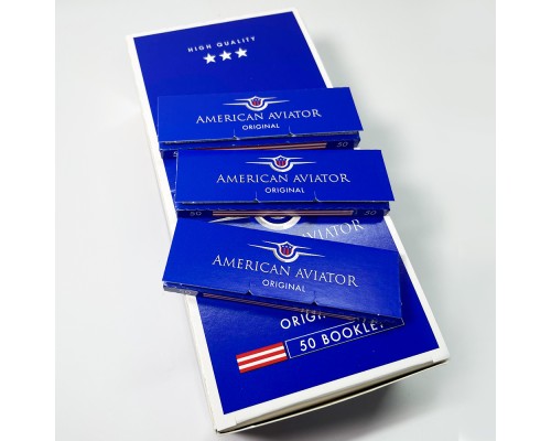 Бумага сигаретная American Aviator Shorts Original 50 листов