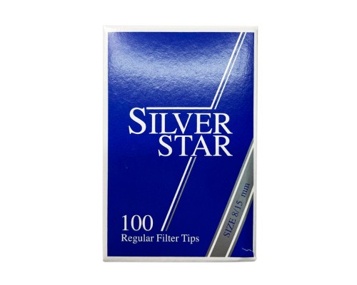 Фильтры для самокруток Silver Star Regular 8/15мм BOX (100)