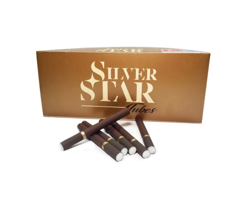 Гильзы для табака "SILVER STAR Copper Filter 8,1/15мм