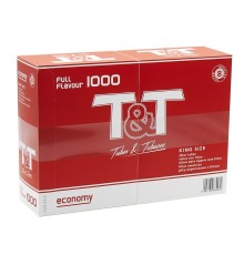 Гильзы для табака "T&T Economy Full Flavour 1000 Regular Filter 8,1/15мм